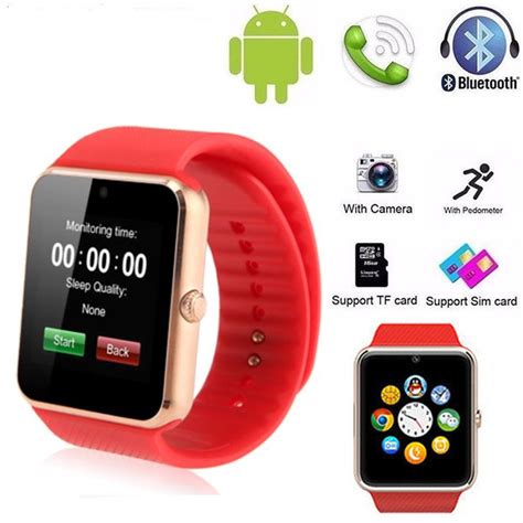 bas-tek smart watch with camera and sim card function|GT08 Smartwatch.